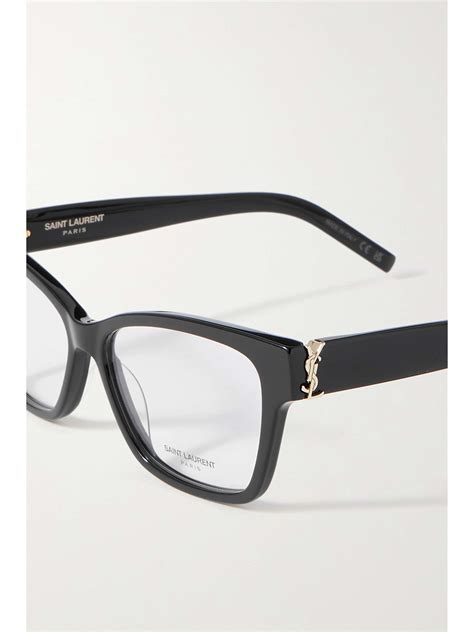 ysl black frames|YSL frames men.